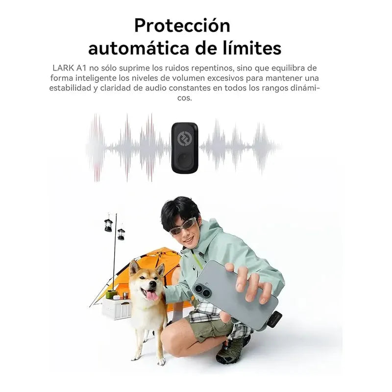 Microfono Hollyland Lark A1 Duo Usb-c