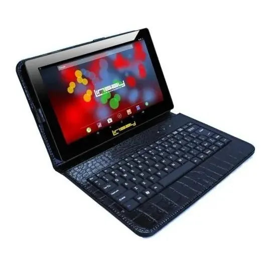 Tablet 10.1 Ips 2gb Ram 32gb Android 10 Funda Teclado Bolso Negro