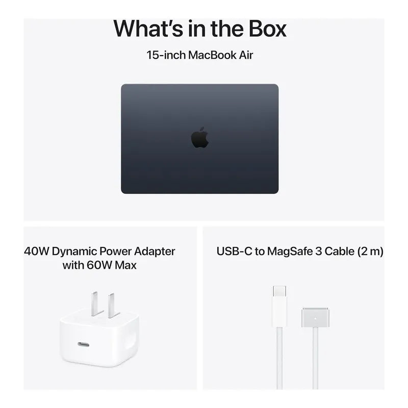 Apple Macbook Air 15-inch M5 24gbram, 1tb Wi-fi 7, Touch Id Midnight