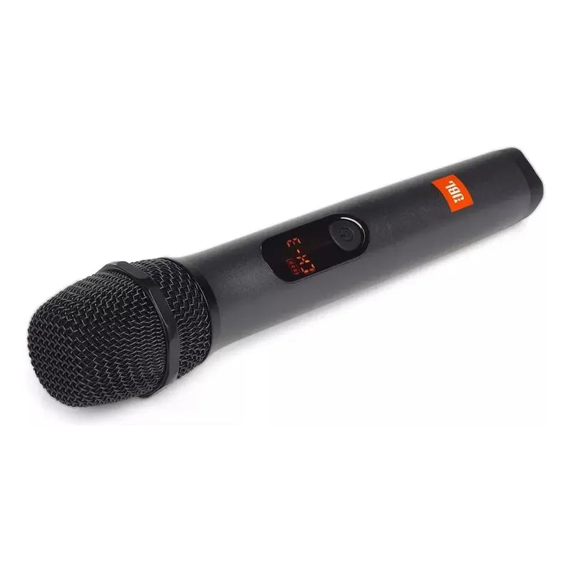 Sistema Wireless 2 Micrófonos Jbl Con Receptor Doble Canal Negro