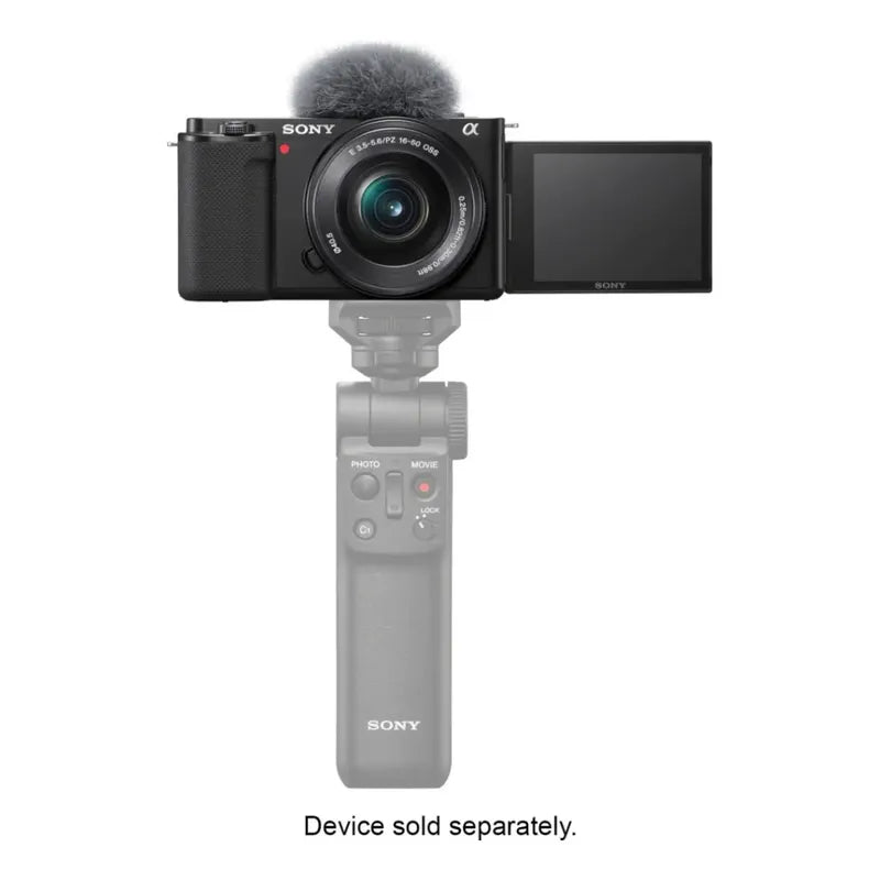 Cámara Sony Zv-e10 4k+ Lente 16-50mm+ Pro Video Kit Negro
