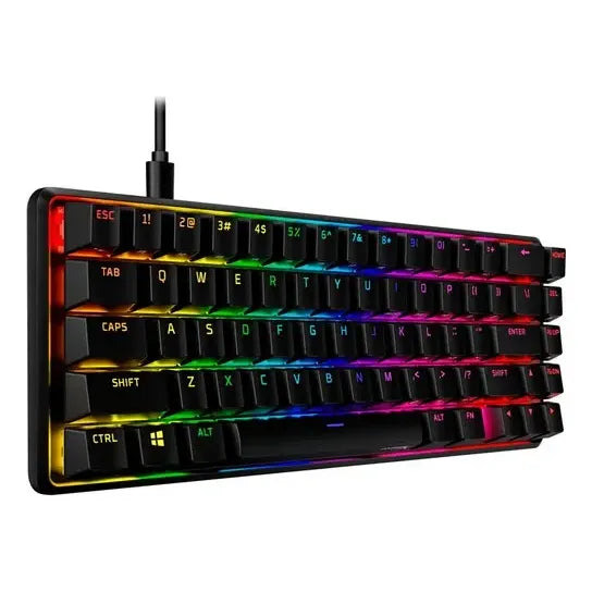 Teclado Hyperx Alloy Origins 65 Pc Ps4 Xbox One Negro English