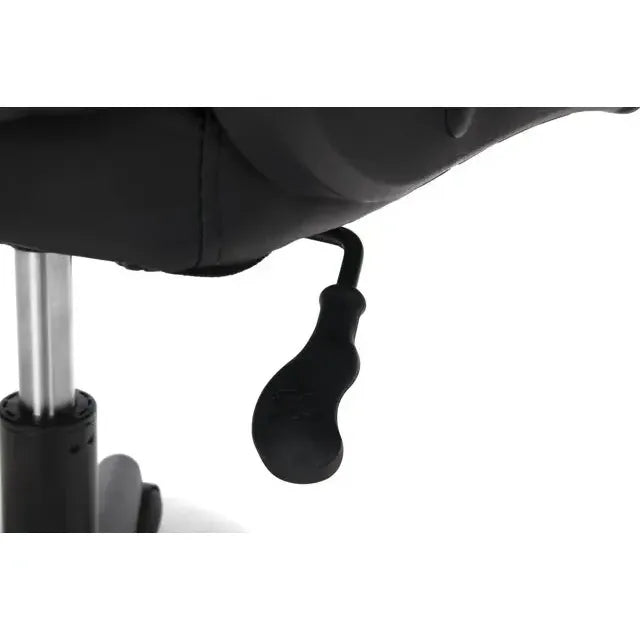 Silla Para Juegos Ofm Essentials Collection Racing Style Negro Cuero