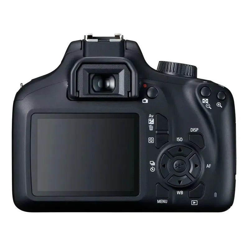 Camara Slr Canon Eos 4000d/rebel T100+ Lente 18-55mm+ Kit Negro