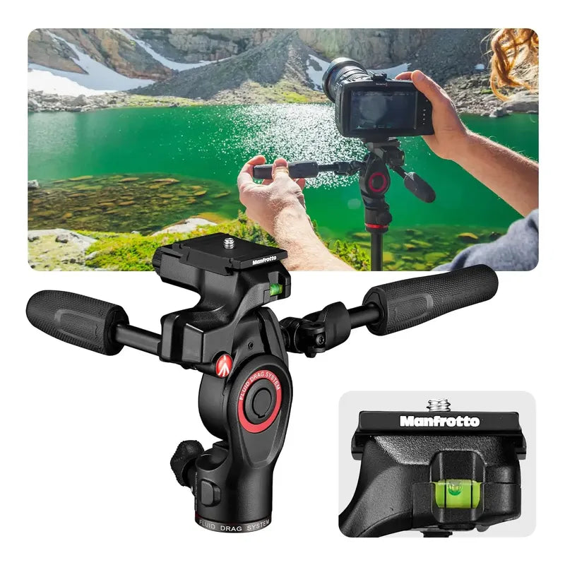 Tripode Manfrotto Befree 3-way Live Advanced Con Estuche Negro