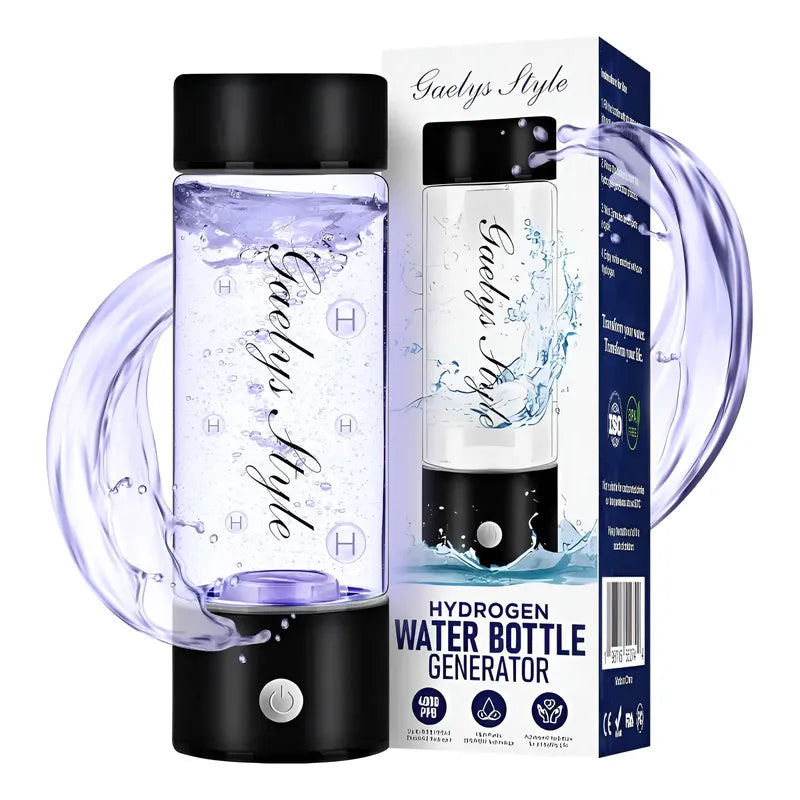 Botella Generador De Agua De Hidrógeno 4000ppb En 3mnts Blanco