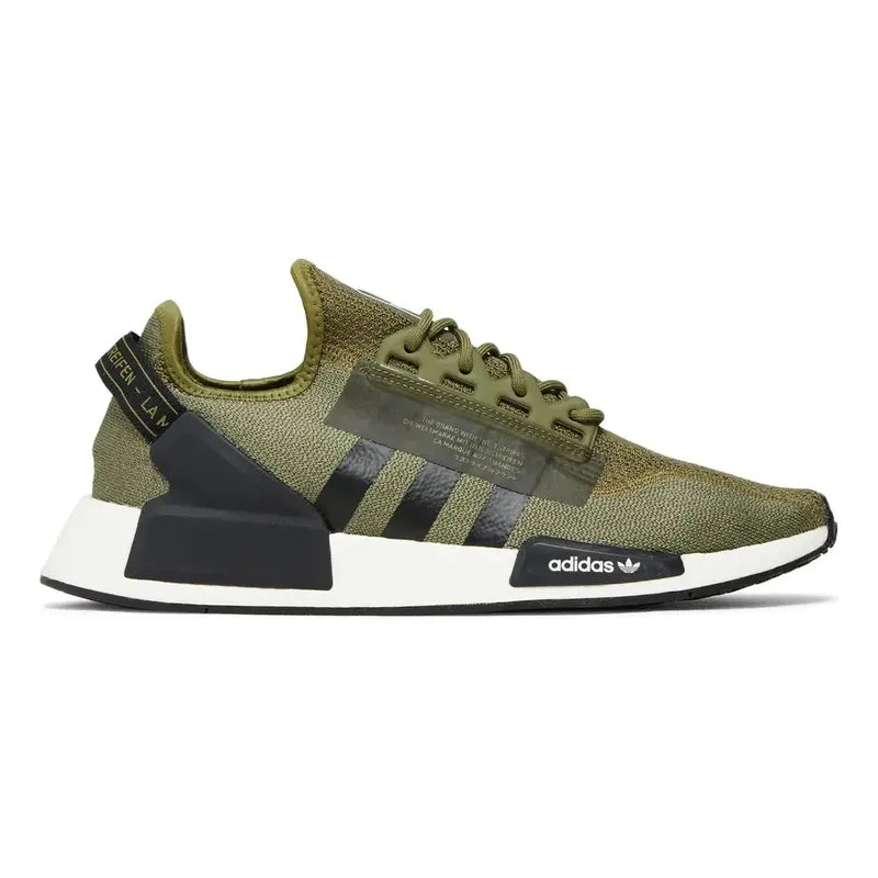 Zapatos adidas Nmd R1 V2 Gw4708 Original (talla 11) Bcv Verde Musgo Lisa 11
