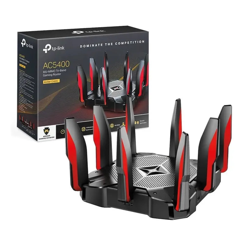 Router Gaming Tp Link Archer C5400x Triple Banda Ac5400 Wifi