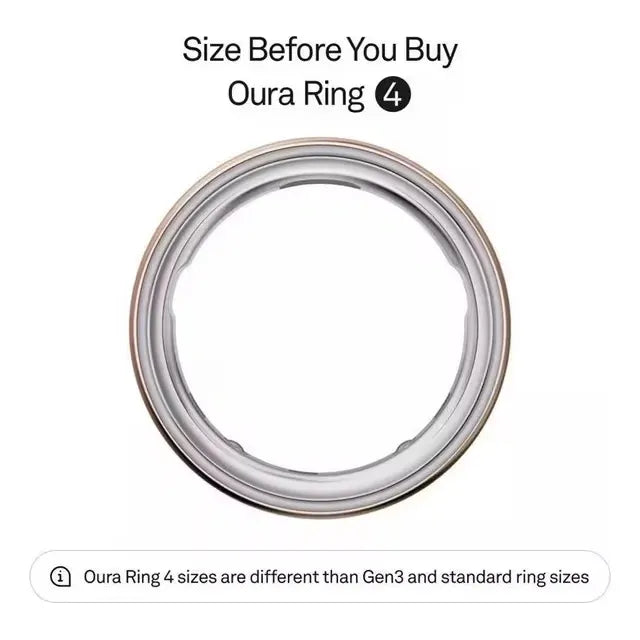 Anillo Oura Ring 4 Rose Gold: Monitoriza Estrés Sueño Salud+