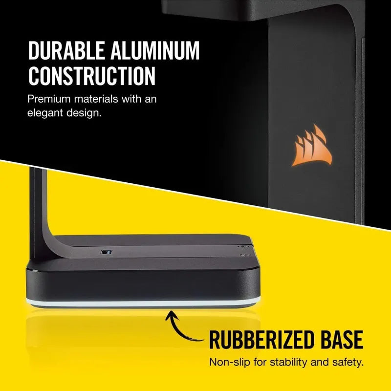 Base Corsair Rgb St100 Rgb Premium Headset Stand