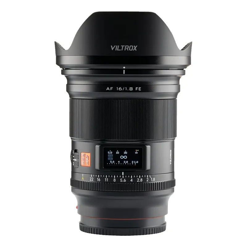 Lente Viltrox Af 16mm F/1.8 Sony Fe - Lcd Screen Full Frame