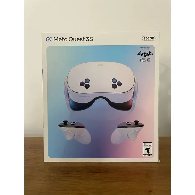 Lentes Realidad Virtual Meta Quest 3s 256gb Batman/arkham Sh Blanco