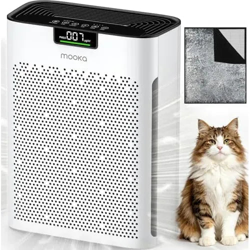 Purificador De Aire Para El Hogar Mooka 200m2 H13 True Hepa