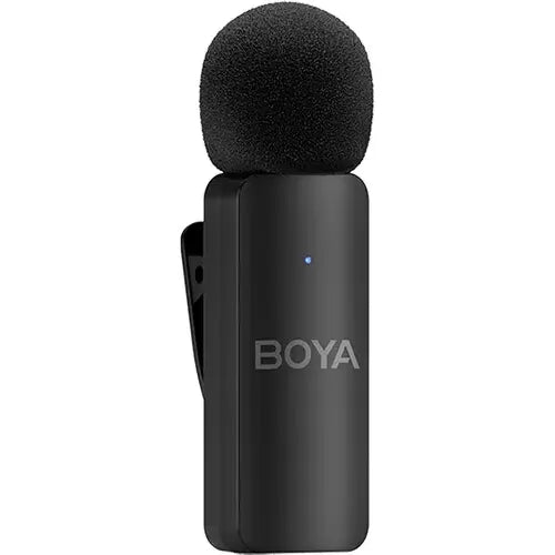 Microfono Wireless Boya By-v4u 4 Personas Usb-c Negro