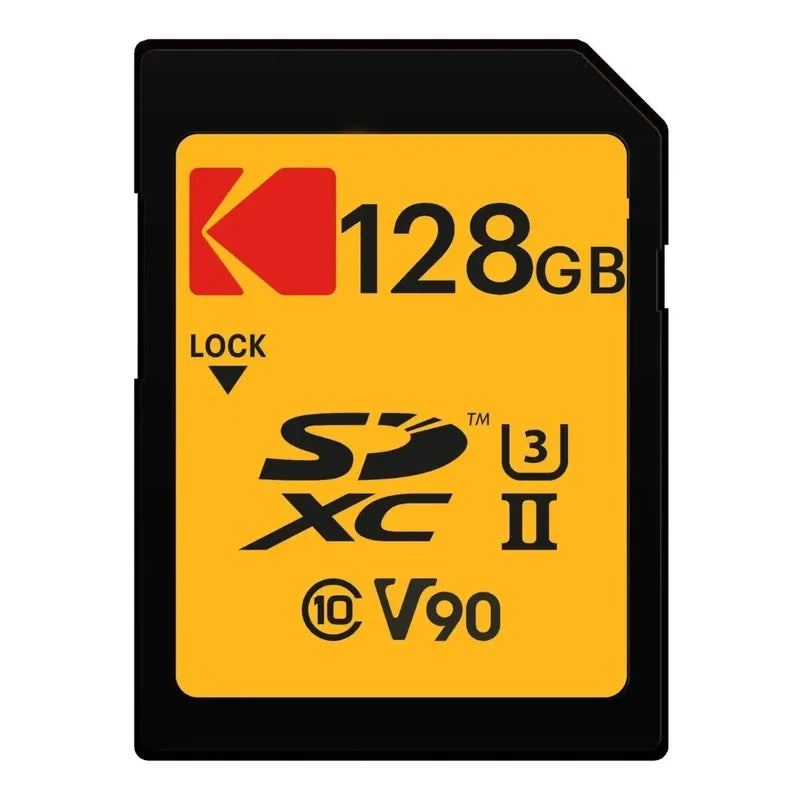 Tarjeta Memoria Kodak 128gb Uhs-ii U3 V90 Ultra Pro Sdxc 8k