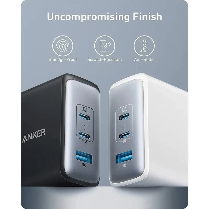 Cargador Anker 100w Usb/usb C Iq Carga Rapida
