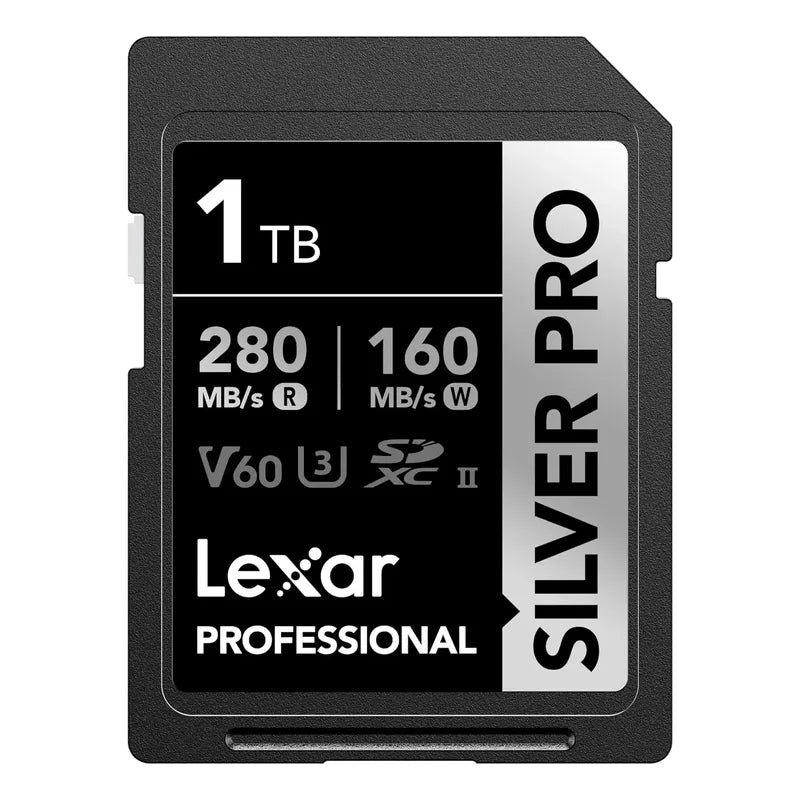 Memoria Lexar Silver Pro Sdxc Uhs Ii 1tb 280-160mb/s
