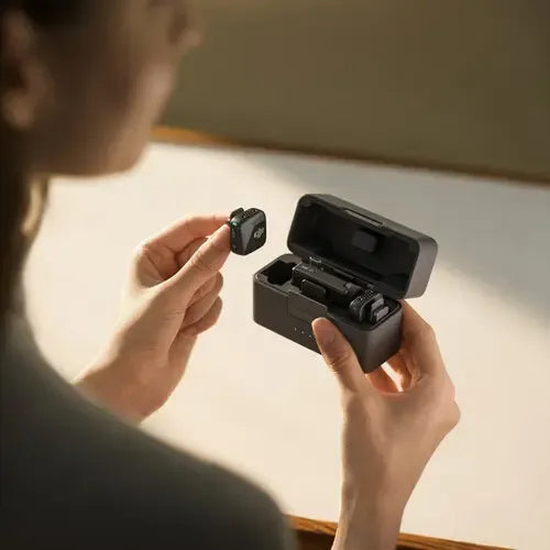 Microfono Dji Mic Mini Wireless Duo 2,4 Ghz Negro
