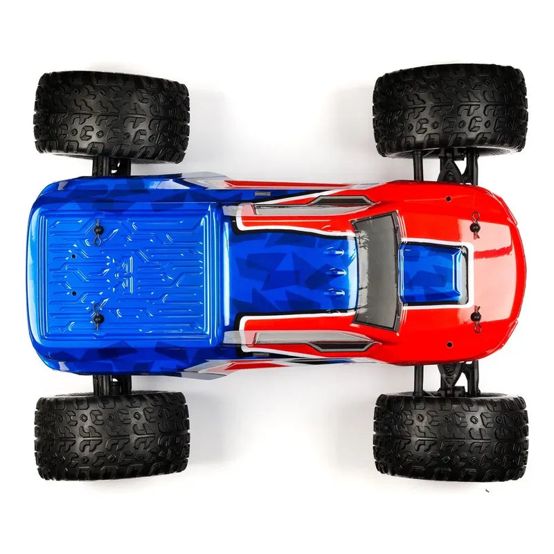 Camioneta Monster Truck Rc Armma Granite Voltage1:10 Brushed Rojo/azul N/a