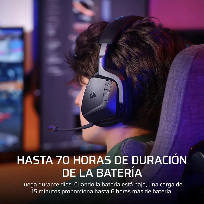 Corsair Void V2 Max Wireless Gaming Varias Plataformas Negro