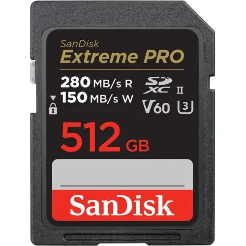 Memoria Sandisk Extreme Pro 512gb Uhs-ii Sdxc