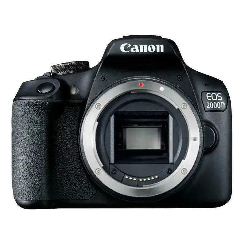 Camara Canon Eos 2000d/rebel T7+lente18-55mm+ Kit Básico32gb Negro