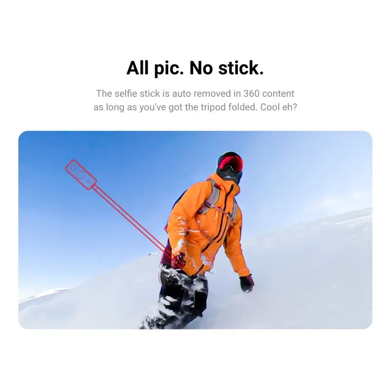 Insta360 Invisible Selfie Stick+ Tripode