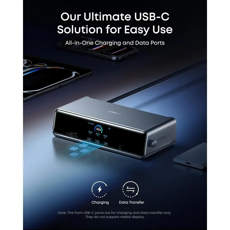 Anker Docking Station Supreme Performance For 3 Displays