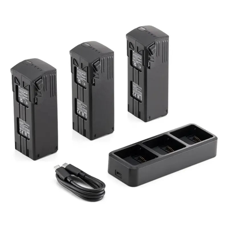Dji Mavic 3 Enterprise Series Kit 3x Bateria + Hub De Carga Negro