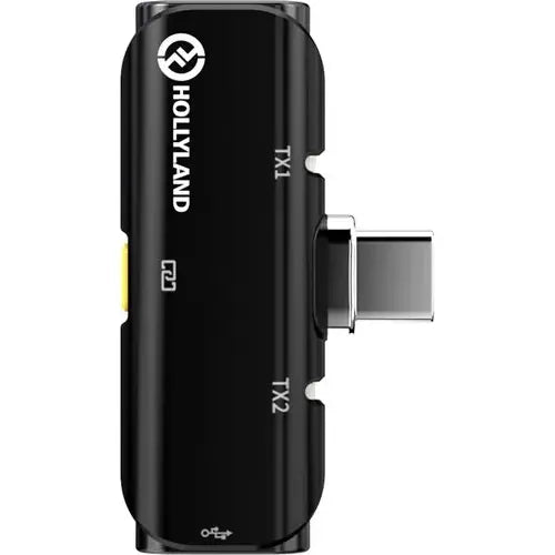 Microfono Hollyland Lark C1 Duo Wireless Usb-c Negro