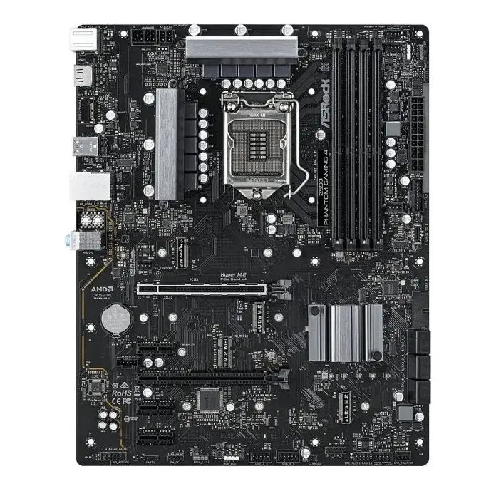 Tarjeta Madre Asrock Z590 Phantom Gaming 4 Intel 11gen Negro