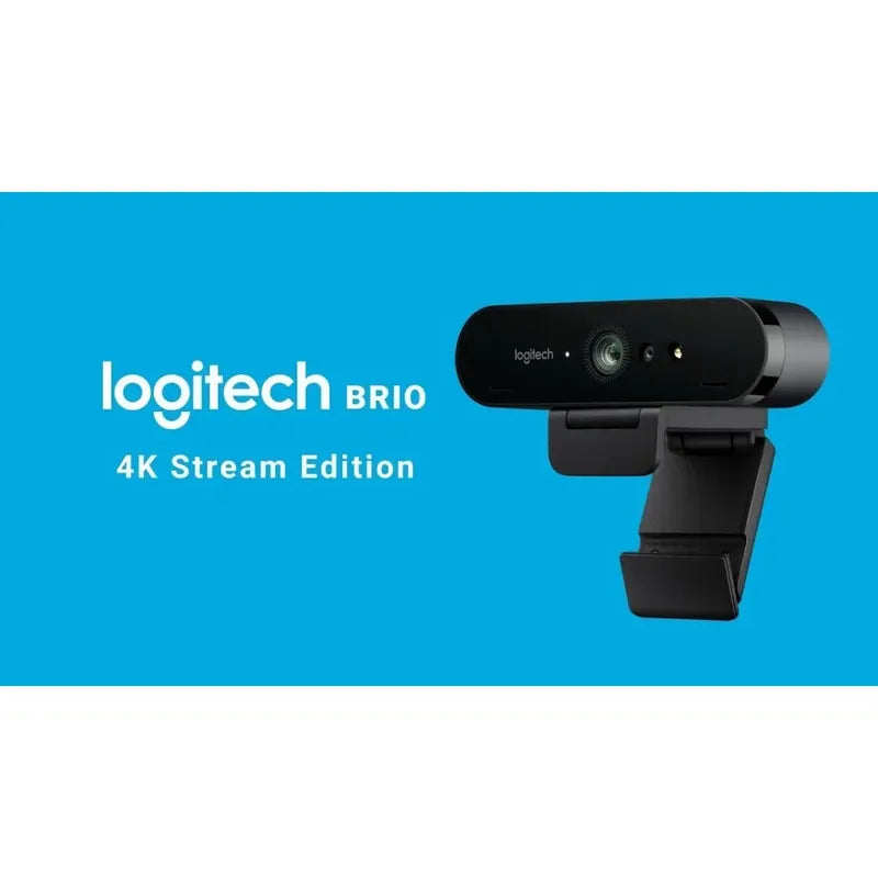 Cámara Web Logitech Brio Video Ultra Hd 4k Negro