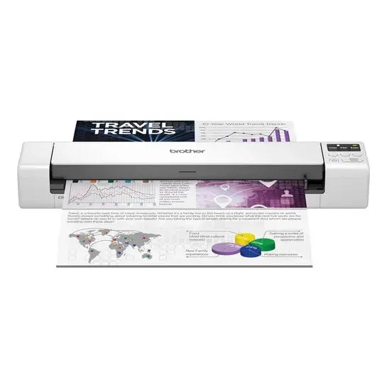 Escaner Portatil Duplex Brother Dsmobile Ds-940 Dw Blanco