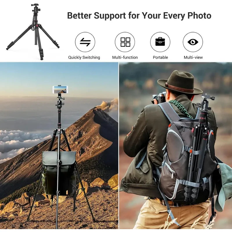 Trípode Para Cámara Smallrig Ct-20, Trípode Y Monopie Plegab