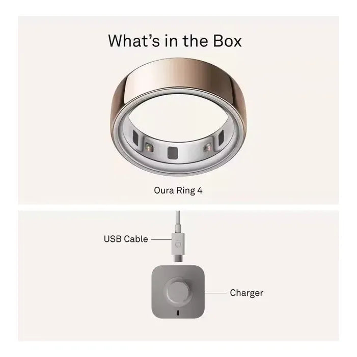 Anillo Oura Ring 4 Rose Gold: Monitoriza Estrés Sueño Salud+