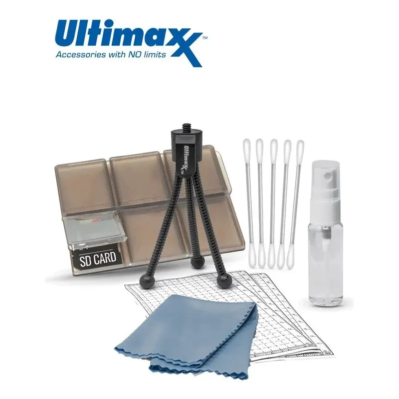 Ultimaxx Kit De Limpieza Profesional Dslr Y Video Camaras