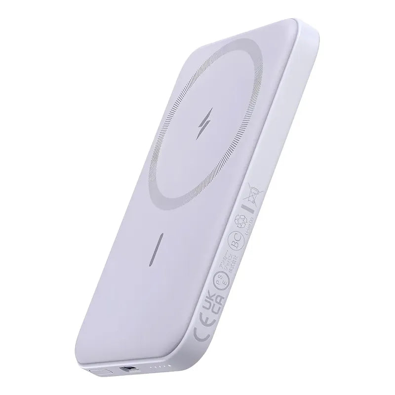 Cargador Portatil Magnético Anker 621 5000mah Magsafe Lila