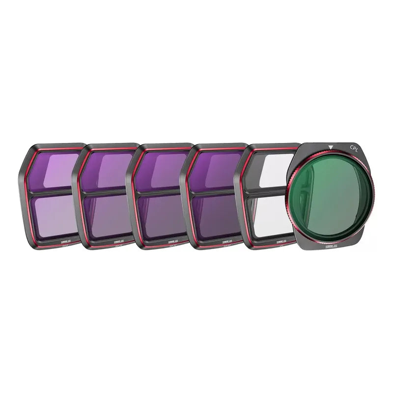 Filtros Nd Startrc Para Dji Air3s Uv Cpl Nd8 Nd16 Nd32 Nd64 Negro