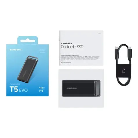 Disco Duro Ssd Portátil Samsung 8tb T5 Evo Usb 3.2 Gen 1