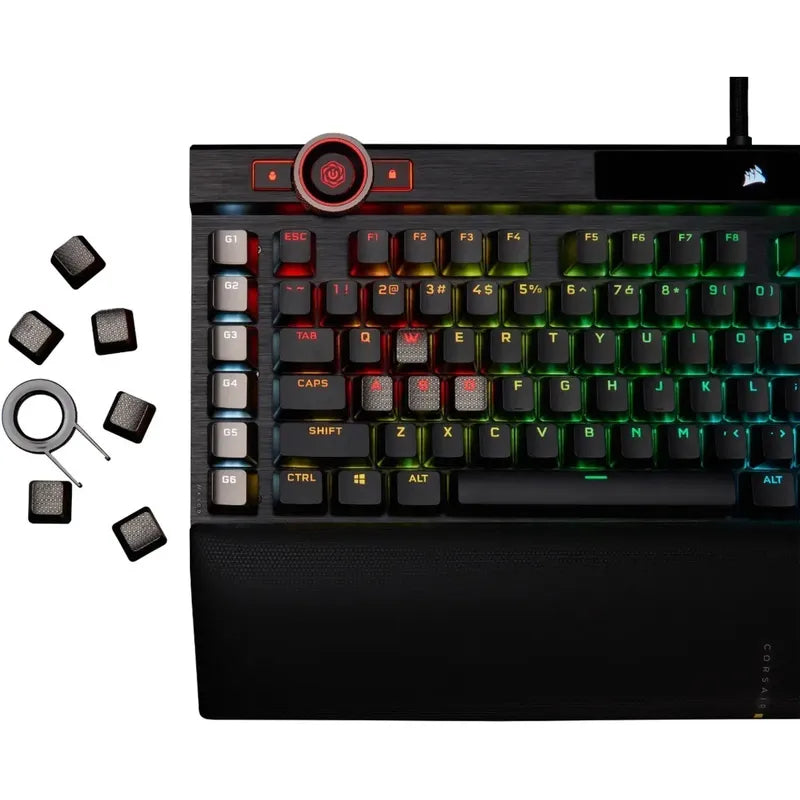Teclado Gamer Corsair K100 Rgb Mecánico Cherry Mx Speed