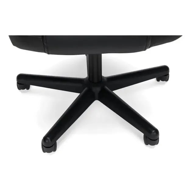 Silla Para Juegos Ofm Essentials Collection Racing Style Negro Cuero