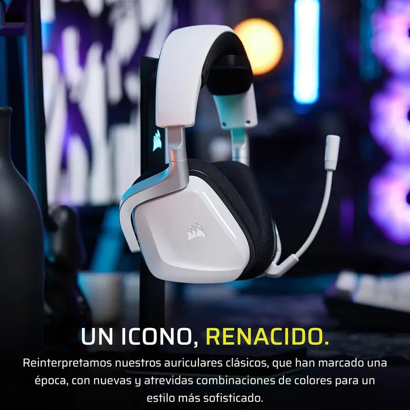 Audifonos Gaming Corsair Void Wireless V2 Varias Plataformas Blanco