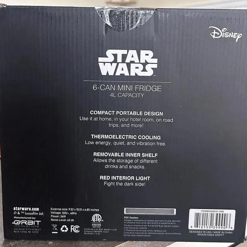 Mininevera Disney Star Wars De 6 Latas Y 4 Litros Star Wars
