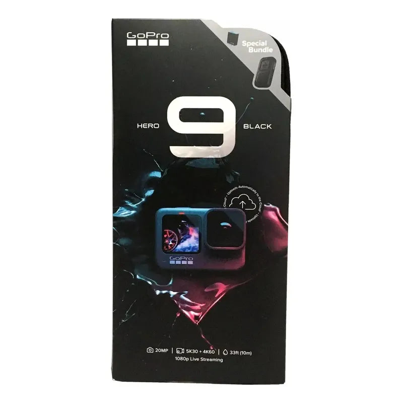 Camara Gopro Hero 9 Black Special Bundle 20 Mp, 5k Negro