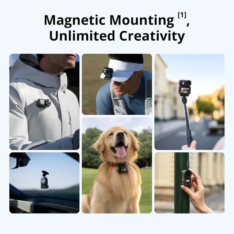 Camara Dji Osmo Nano Standard Combo (128gb) 4k/60fps 200-min Negro