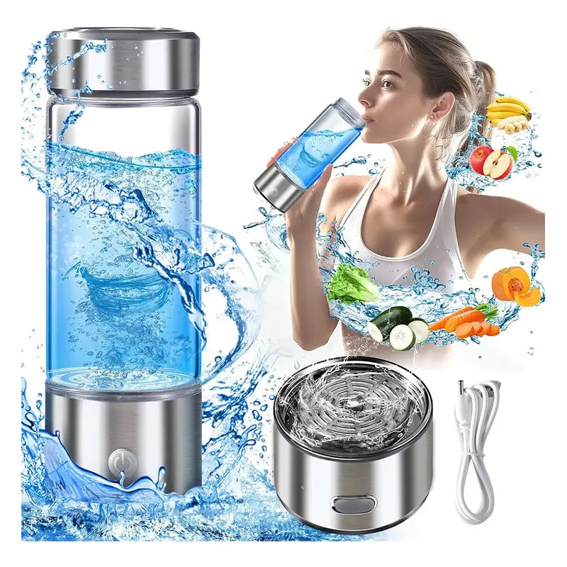 Botella De Agua D Hidrógeno Portátil Aquadaily Anti-oxidante