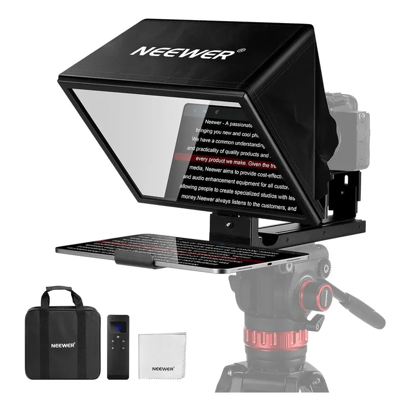 Neewer Basics X12b Teleprompter Aleación De Aluminio 12