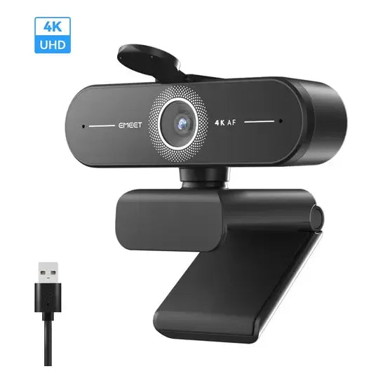 Cámara Web Emeet Smartcam C60e 4k Negro