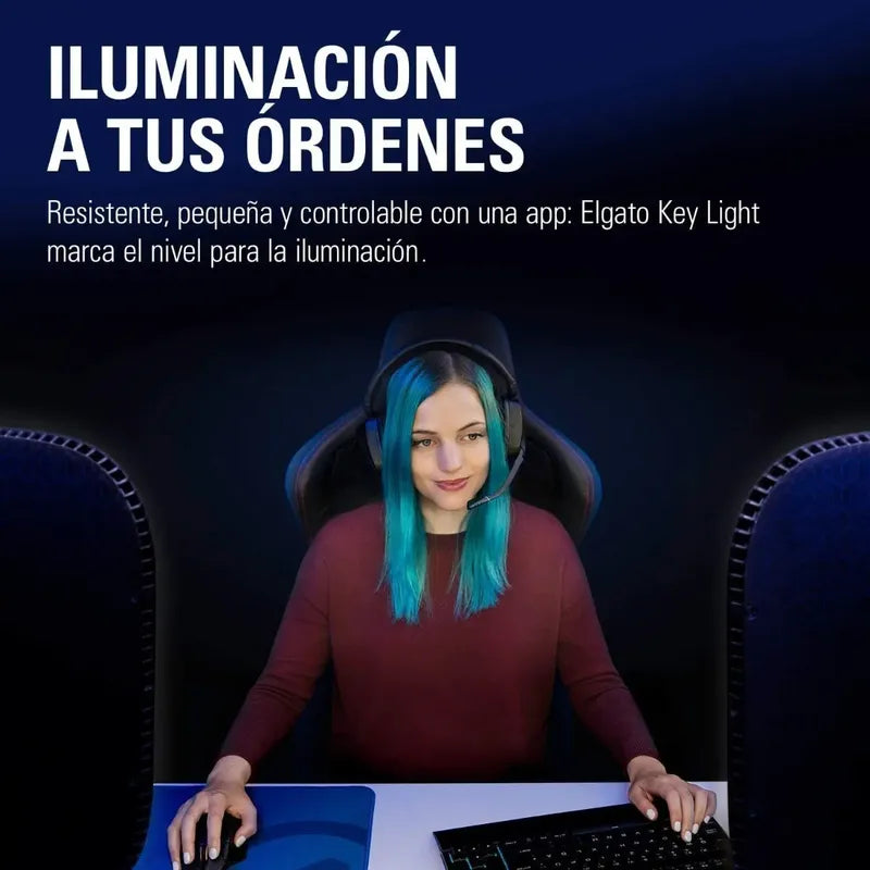 Elgato Key Light Luz Profesional De Estudio Negro