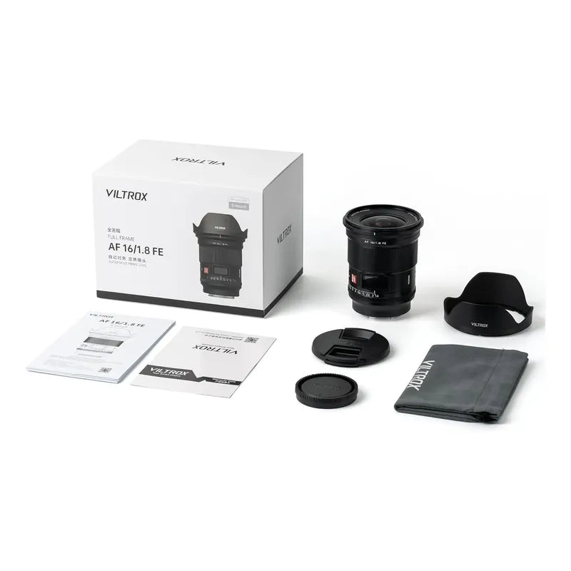 Lente Viltrox Af 16mm F/1.8 Sony Fe - Lcd Screen Full Frame